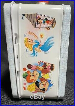 Vintage PINNOCHIO Lunch Box Aladdin Industries w Thermos 1971 Walt Disney MINT
