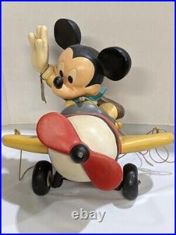 Vintage RARE Walt Disney Mickey Mouse & Co. Hanging Big Airplane Store Display