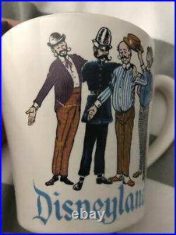Vintage Rare Disneyland Barber Shop Quartet Shaving Mug, Walt Disney Production