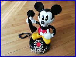 Vintage Rare Mybelle 805 Mickey Mouse Telephone Walt Disney No 0002