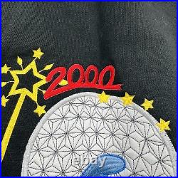 Vintage Sweater Walt Disney 2000 Epcot Sorcerer Mickey Size XXL New Embroidered
