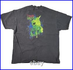 Vintage T-shirt Hanes Dinosaur Walt Disney The Battle Rages 90's XL RARE