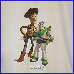Vintage Toy Story Woody & Buzz You've Got A Friend In Me T Shirt Size XL
