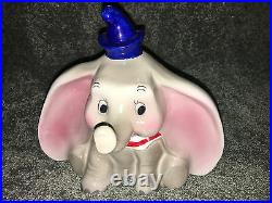 Vintage WALT DISNEY Old Fashioned DUMBO Piggy COIN BANK FIGURINE Collectible NEW