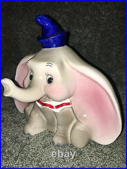 Vintage WALT DISNEY Old Fashioned DUMBO Piggy COIN BANK FIGURINE Collectible NEW