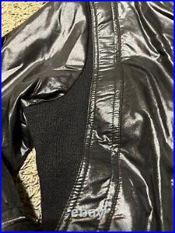 Vintage WDI 1988 Walt Disney Imagineering black satin jacket Sorcerer Mickey XL