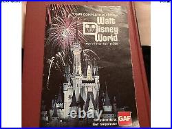 Vintage Walt DISNEY World Admit One Ticket. 75 EXTREMELY RARE Plus guide Book