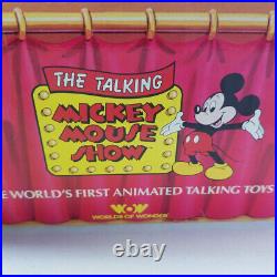 Vintage Walt DISNEY Worlds of Wonder The Talking Mickey Mouse Show New Open Box
