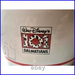 Vintage Walt Disney 101 Dalmatians Ceramic Cannister Cookie Jar Treasure Craft
