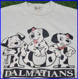 Vintage Walt Disney 101 Dalmatians R. Sweatshirt Size XL