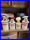 Vintage Walt Disney 4 piece ceramic containers