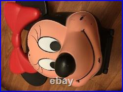 Vintage Walt Disney Aladdin Mickey and Minnie Lunch box heeds