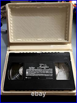 Vintage Walt Disney Classic Animated Aladdin VHS Tape Rare 1662 Good Condition