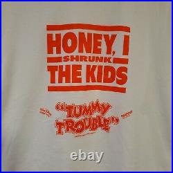 Vintage Walt Disney Company Honey I Shrunk The Kids Tummy Trouble T Shirt XL