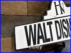 Vintage Walt Disney Dr Wooden Sign/Picture Frame