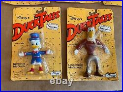 Vintage Walt Disney Ducktales Twistables Justoys NEW action figure Lot 5 Scrooge