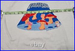 Vintage Walt Disney Fantasia T Shirt Mushrooms Tropix Togs Women's Medium HTF
