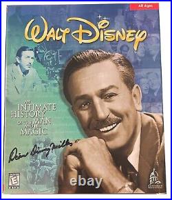 Vintage Walt Disney History CD Autographed by Diane Disney Miller 1998