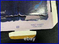 Vintage Walt Disney Hocus Pocus Laserdisc VHS Display Standee Incomplete AA