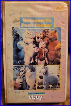 Vintage Walt Disney Home Video Welcome to Pooh Corner Volume 1 VHS Tested READ