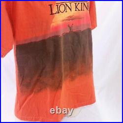 Vintage Walt Disney Lion King T Shirt Movie Promo TV 90s All Over Print Tee XL