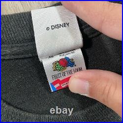 Vintage Walt Disney MGM Studios T-Shirt Mickey Minnie Mouse Mens Size XL Black