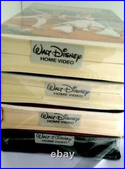 Vintage Walt Disney Masterpiece Collection VHS Tapes New Sealed Unopened