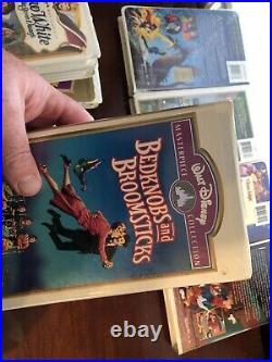 Vintage Walt Disney Masterpiece Collection VHS Tapes RARE Editions! Wow