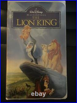 Vintage Walt Disney Masterpiece The Lion King