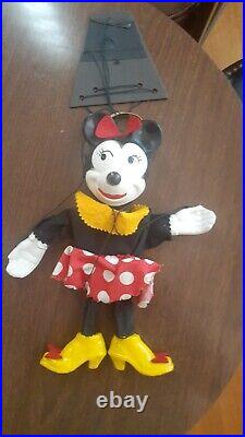 Vintage Walt Disney Mickey and Minnie Marionette Puppets