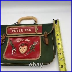 Vintage Walt Disney Peter Pan Book Bag 3D Face