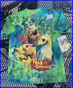 Vintage Walt Disney Pictures Dinosaur Movie Promo 2000 T Shirt Size Small NWT