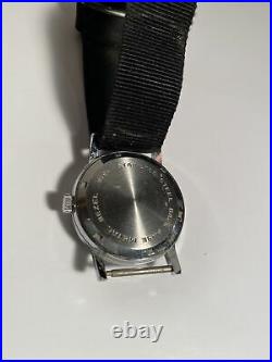 Vintage Walt Disney Productions Mickey Mouse 17 Jewels Wind-Up Watch Works