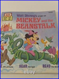 Vintage Walt Disney Read Along-Book & Tapes. Collectables