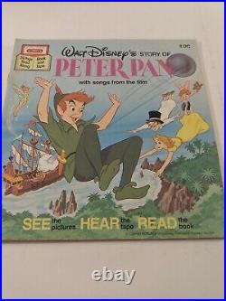 Vintage Walt Disney Read Along-Book & Tapes. Collectables