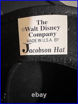 Vintage Walt Disney Retired Bride & Groom Ears Top Hat Mickey Minnie NEW
