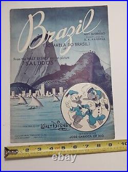 Vintage Walt Disney Sheet Music Lot of 9 Plus More. See Photos