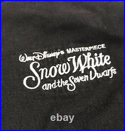 Vintage Walt Disney Snow White Masterpiece Embroidered Bomber Jacket Size Large