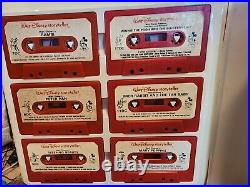 Vintage Walt Disney Take-a-Tape Along Storyteller Cassette & Book Set Collection