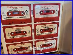 Vintage Walt Disney Take-a-Tape Along Storyteller Cassette & Book Set Collection