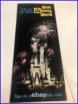 Vintage Walt Disney World Brochure 1976