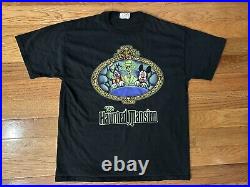 Vintage Walt Disney World Haunted Mansion Ride Shirt Large Disneyland