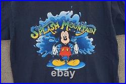 Vintage Walt Disney World I Survived Splash Mountain Tee L 1990s