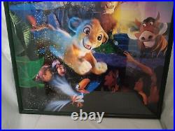 Vintage Walt Disney World Magic Kingdom Legend of Lion King Attraction Poster
