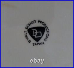 Vintage Walt Disney World Magic Kingdom Plate 24 K Gold