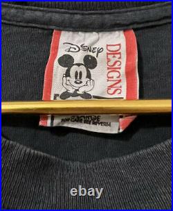 Vintage Walt Disney World Magic Kingdom Tee T Shirt sz XL Mickey Tag