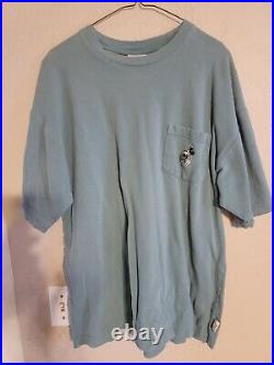 Vintage Walt Disney World Mickey Inc. T-shirt Size XL blue/Green embroidering