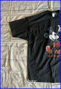 Vintage Walt Disney World Mickey Mouse Tshirt Nwt Sz XXL Made In USA