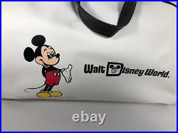 Vintage Walt Disney World Mickey Mouse White Purse 1970s' 13X9
