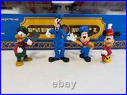 Vintage Walt Disney World RAILROAD TRAIN SET 60080 Includes Figures